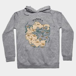 Map of Pangea Hoodie